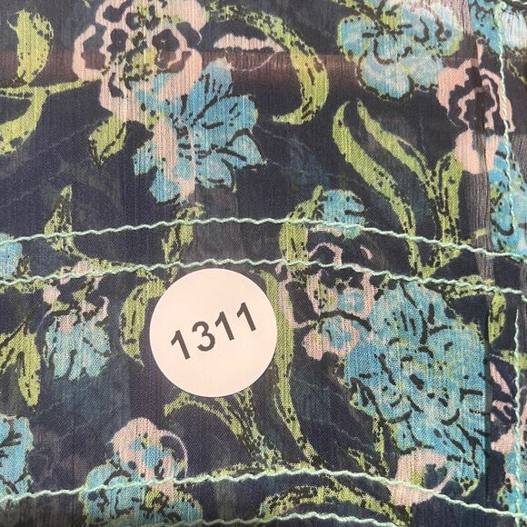 Free people Womens See it through Maxi dress Long sleeve Multicolor size M - Picture 11 of 11